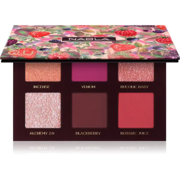 NABLA Cosmetics NABLA Cosmetics Cutie Palette paleta sjenila za oči nijansa Wild Berry 8 g