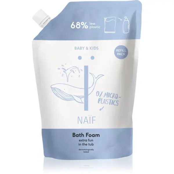 Naif Naif Baby & Kids Bath Foam relaksirajuća pjena za kupku zamjensko punjenje 500 ml