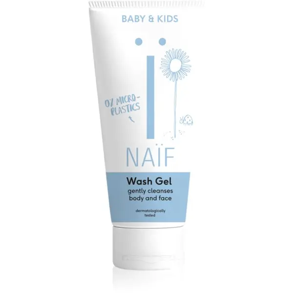 Naif Naif Baby & Kids Wash Gel gel za čišćenje i pranje djece i beba za tijelo i lice 200 ml