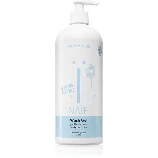 Naif Naif Baby & Kids Wash Gel gel za čišćenje i pranje djece i beba za tijelo i lice 700 ml