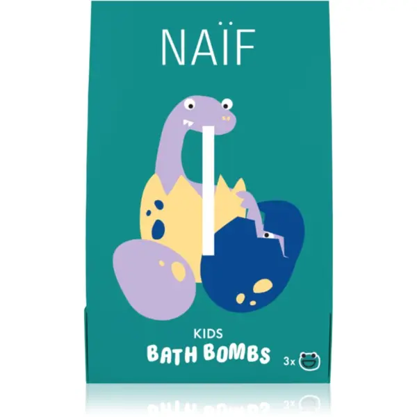 Naif Naif Kids Bath Bombs bomba za kupanje za djecu 3x40 g