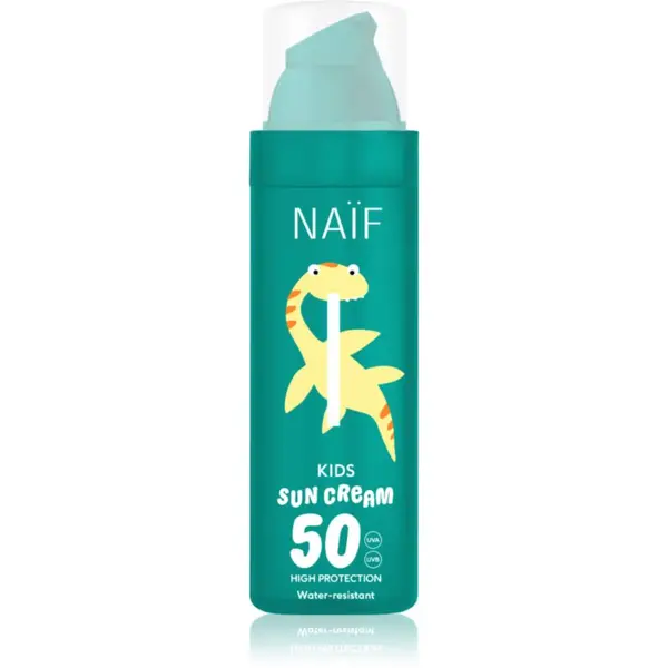 Naif Naif Kids Sun Cream krema za sunčanje SPF 50 za djecu 3+ 100 ml