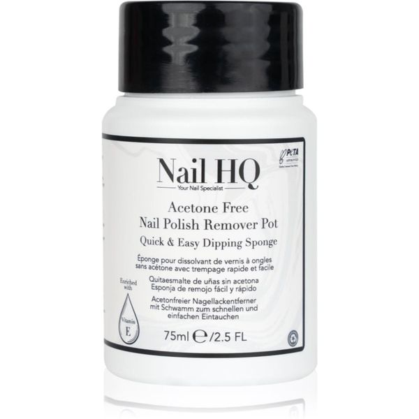 Nail HQ Nail HQ Acetone Free sredstvo za skidanje laka s noktiju bez acetona 75 ml
