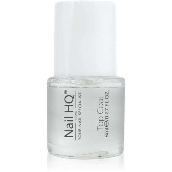 Nail HQ Nail HQ Essentials Top Coat nadlak za nokte bez upotrebe UV/LED lampe 8 ml
