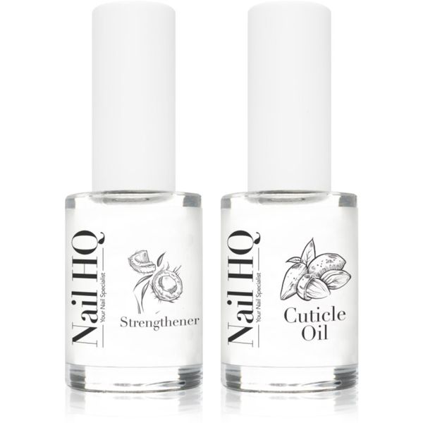 Nail HQ Nail HQ Strengthener & Cuticle Oil Duo set (za nokte i kožicu oko noktiju)