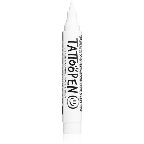 Nailmatic Nailmatic Tattoo Pen olovka za tetoviranje za lice i tijelo White 1 kom