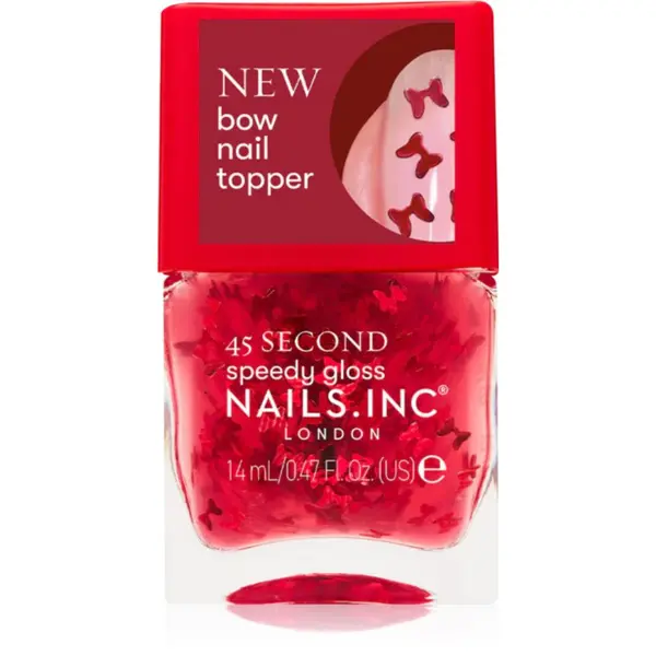 Nails Inc. Nails Inc. 45 Second Speedy Gloss brzosušeći lak za nokte nijansa Bonnie 14 ml