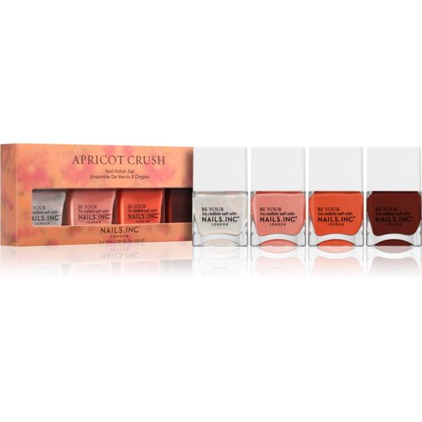 Nails Inc. Nails Inc. Apricot Crush set lakova za nokte
