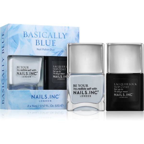 Nails Inc. Nails Inc. Basically Blue set lakova za nokte
