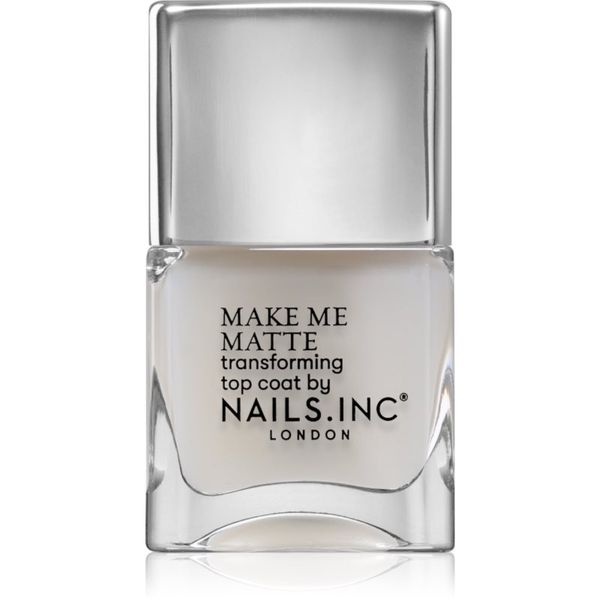 Nails Inc. Nails Inc. Better on Top Matte brzosušeći top lak s mat efektom 14 ml