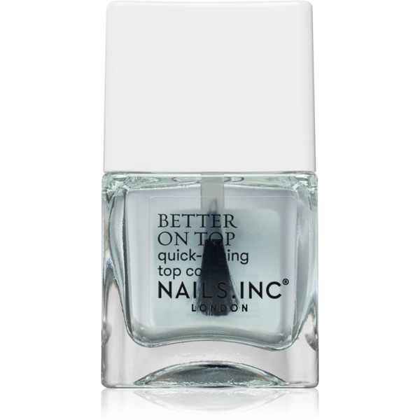Nails Inc. Nails Inc. Better on Top zaštitni nadlak za nokte sa sjajem 14 ml