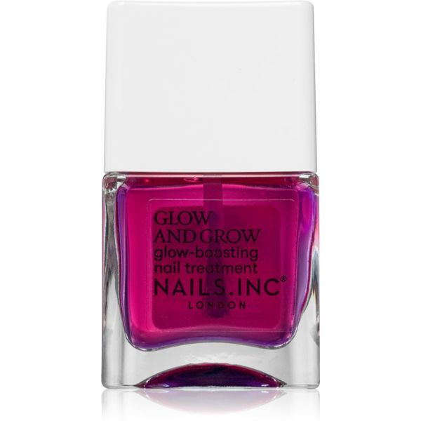 Nails Inc. Nails Inc. Glow and Grow Nail Growth Treatment hranjivi lak za nokte 14 ml