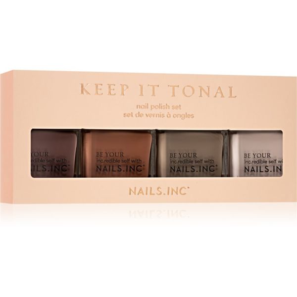 Nails Inc. Nails Inc. Keep It Tonal Ombre poklon set (za nokte)