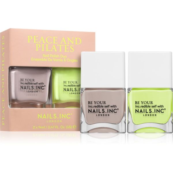 Nails Inc. Nails Inc. Peace and Pilates set lakova za nokte
