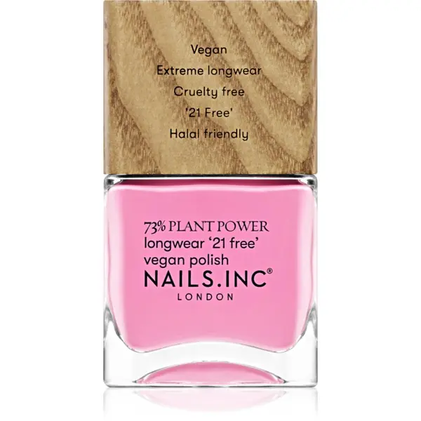 Nails Inc. Nails Inc. Plant Power dugotrajni lak za nokte nijansa Detox On Repeat 14 ml