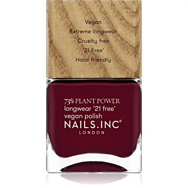 Nails Inc. Nails Inc. Plant Power dugotrajni lak za nokte nijansa Flex My Complex 14 ml