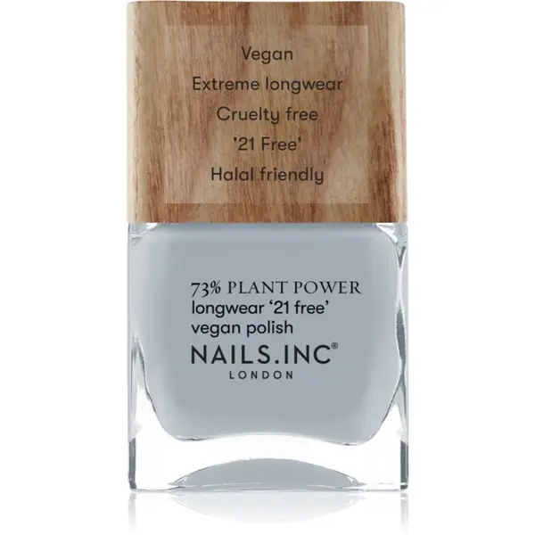 Nails Inc. Nails Inc. Plant Power dugotrajni lak za nokte nijansa Fresh Air Don't Care 14 ml