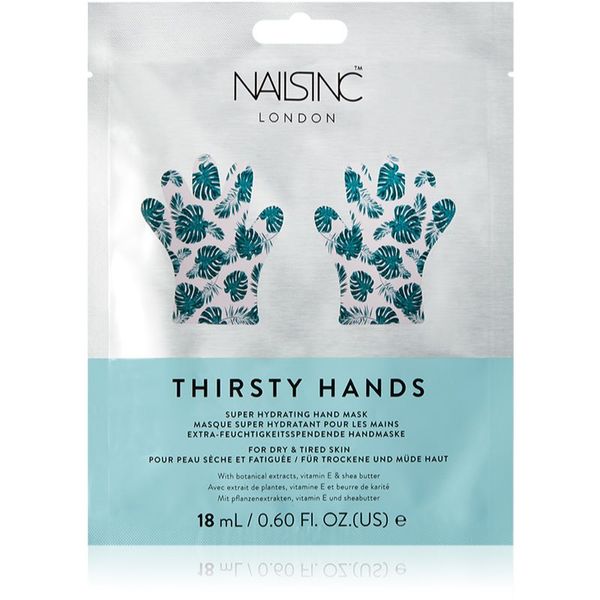 Nails Inc. Nails Inc. Thirsty Hands hidratantna maska za ruke 18 ml