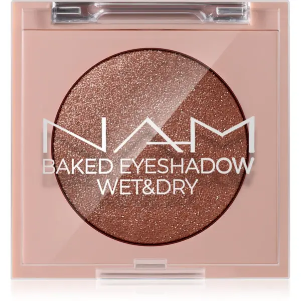 NAM NAM Baked Eyeshadow sjenilo za oči sa šljokicama 03 Gold Rush 4 g