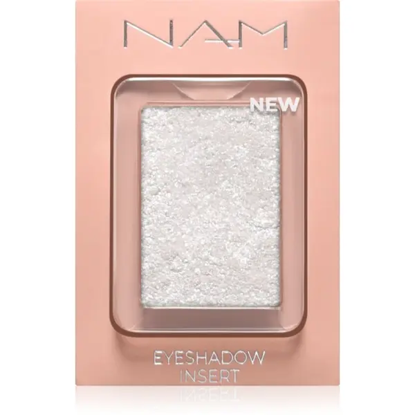 NAM NAM Foil Eyeshadow sjenilo za oči sa šljokicama nijansa 10 Crystal Shine 2.5 g