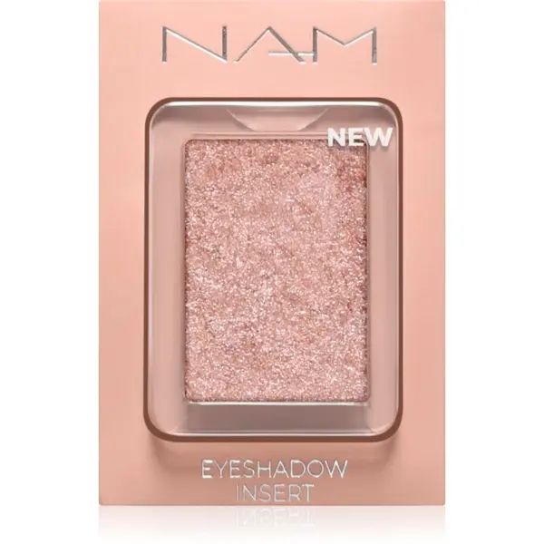 NAM NAM Foil Eyeshadow sjenilo za oči sa šljokicama nijansa 9 Golden Rose 2.5 g