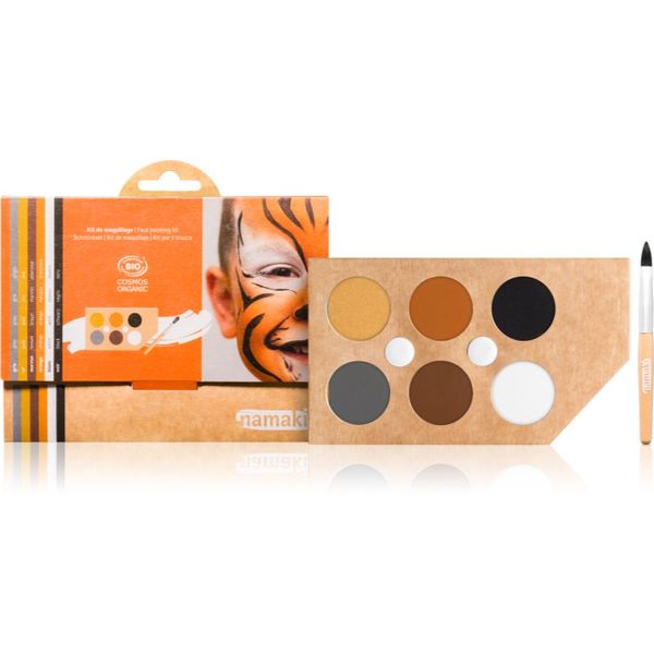 Namaki Namaki Color Face Painting Kit Wild Life Face set za djecu 1 kom