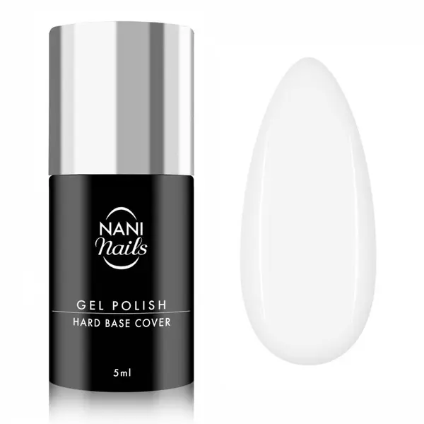 NaniNails NaniNails NANI Hard Base Cover bazni lak za nokte Milky Elegance 5 ml