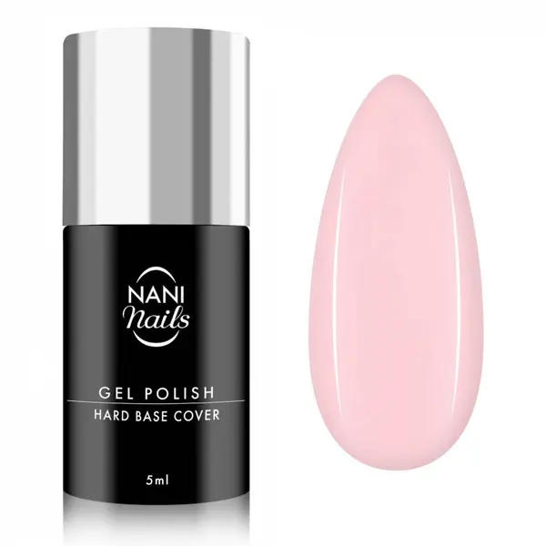 NaniNails NaniNails NANI Hard Base Cover bazni lak za nokte Mysty Rose 5 ml
