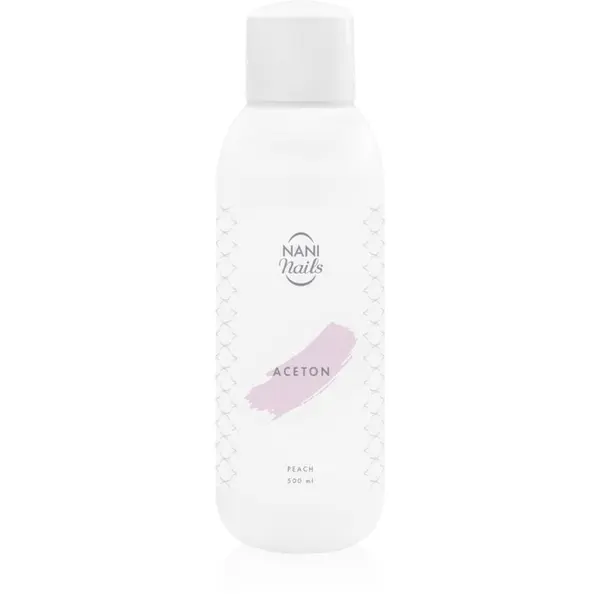 NaniNails NaniNails NANI Peach čisti aceton za uklanjanje gel noktiju 500 ml