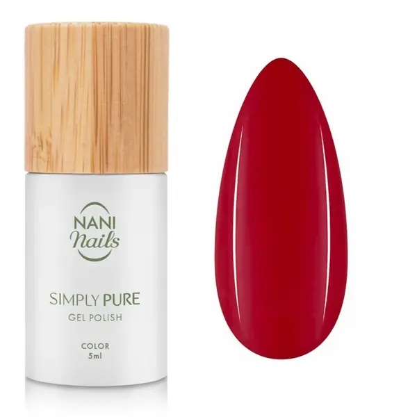 NaniNails NaniNails Simly Pure gel lak za nokte s korištenjem UV/LED lampe nijansa Dark Rose 5 ml
