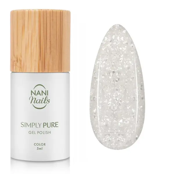 NaniNails NaniNails Simly Pure gel lak za nokte s korištenjem UV/LED lampe nijansa Moonbeam 5 ml