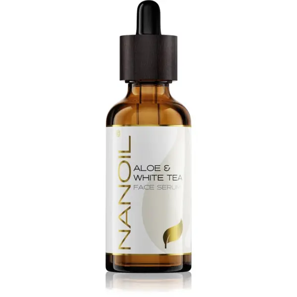Nanoil Nanoil Aloe & White Tea serum za lice s aloe verom i bijelim čajem 50 ml