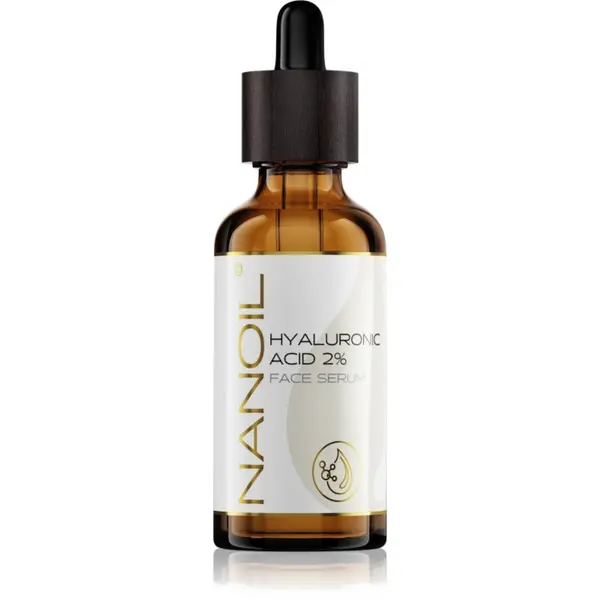 Nanoil Nanoil Hyaluronic Acid 2% intenzivno hidratantni serum za lice s hijaluronskom kiselinom 50 ml
