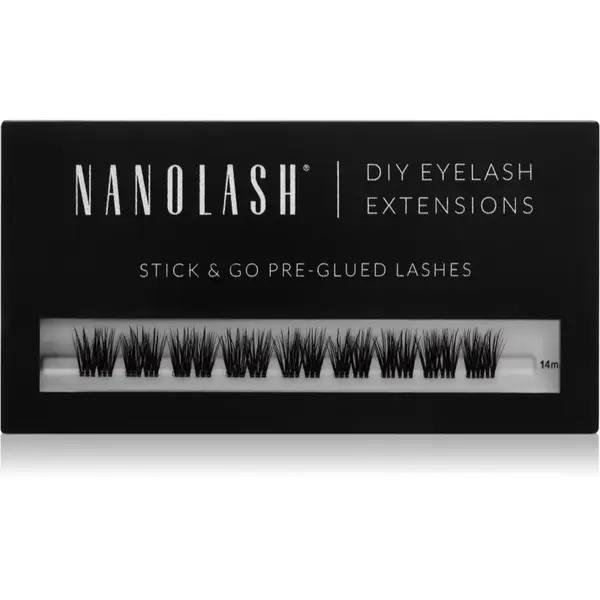 Nanolash Nanolash DIY Eyelash Extensions set za kućno produljivanje trepavica Heartbreaker 36 kom