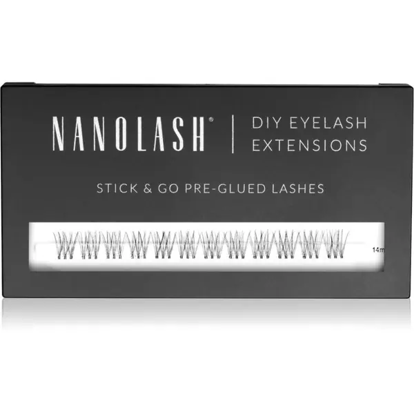 Nanolash Nanolash DIY Eyelash Extensions set za kućno produljivanje trepavica Innocent 36 kom