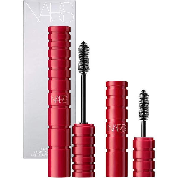 Nars NARS MINI HOLIDAY COLLECTION PRIVATE PARTY CLIMAX MASCARA DUO BLACK poklon set za volumen i uvijanje trepavica 2 kom