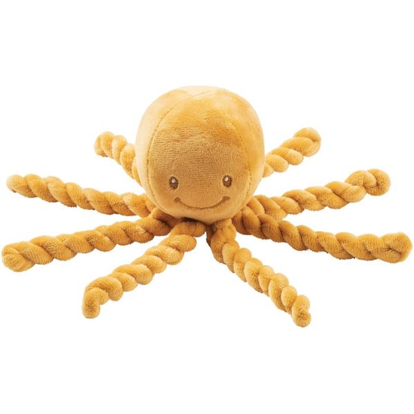 NATTOU NATTOU Cuddly Octopus PIU PIU plišana igračka za bebe Lapidou Yellow 0 m+ 1 kom