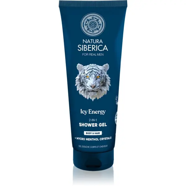 Natura Siberica Natura Siberica Arctic Wild Icy Energy gel za tuširanje i šampon 2 u 1 za muškarce 200 ml