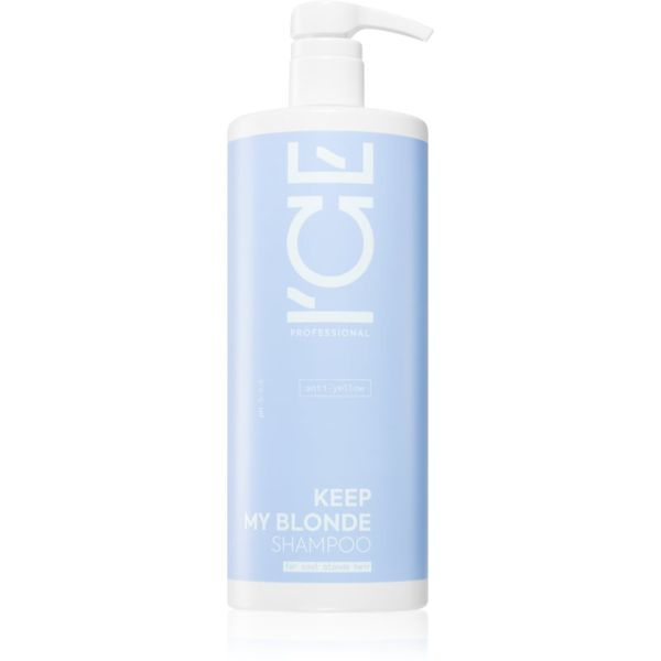 Natura Siberica Natura Siberica ICE Professional Keep My Blonde šampon za neutraliziranje bakrenih tonova za posvijetljenu, hladno plavu kosu s pramenovima 1000 ml