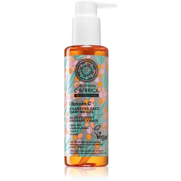 Natura Siberica Natura Siberica Oblepikha C-Berrica pjenasti gel za čišćenje za lice 145 ml