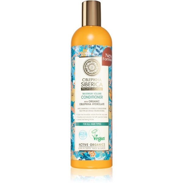 Natura Siberica Natura Siberica Oblepikha (Sea-Buckthorn) regenerator za maksimalni volumen kose 400 ml