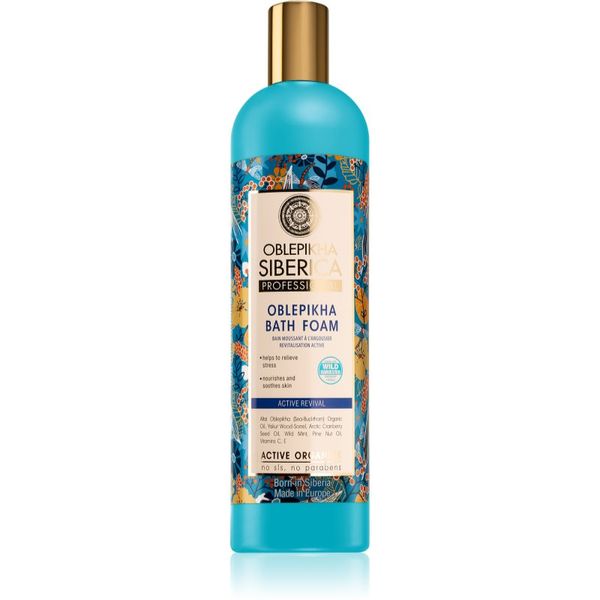 Natura Siberica Natura Siberica Oblepikha (Sea-Buckthorn) revitalizirajuća pjena za kupanje 550 ml