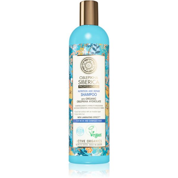 Natura Siberica Natura Siberica Oblepikha (Sea-Buckthorn) šampon za oslabljenu i oštećenu kosu 400 ml