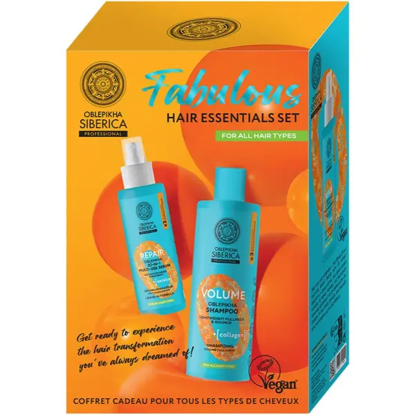 Natura Siberica Natura Siberica Oblepikha Siberica Fabulous Hair Essentials Set poklon set za kosu