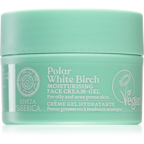 Natura Siberica Natura Siberica Polar White Birch hidratantna gel krema za masno i problematično lice 50 ml