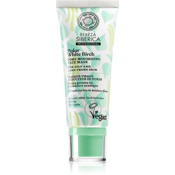 Natura Siberica Natura Siberica Polar White Birch maska za čišćenje za smanjivanje sebuma i pora 100 ml
