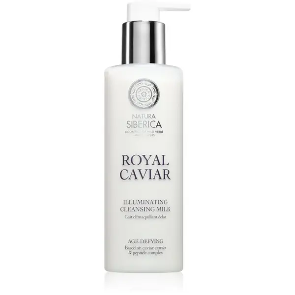 Natura Siberica Natura Siberica Royal Caviar posvjetljujuće mlijeko za čišćenje s kavijarom 200 ml