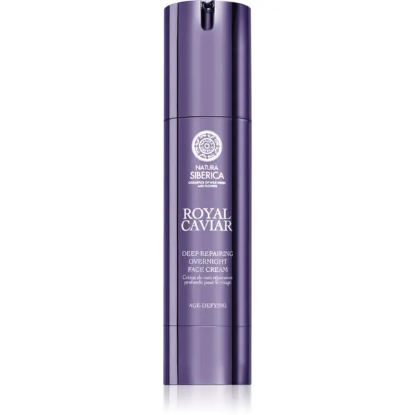 Natura Siberica Natura Siberica Royal Caviar regenerirajuća noćna krema s kavijarom 50 ml