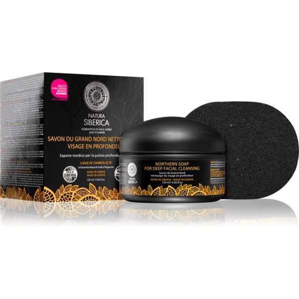 Natura Siberica Natura Siberica Wild Herbs and Flowers detoksikacijski sapun za lice za dubinsko čišćenje 120 ml