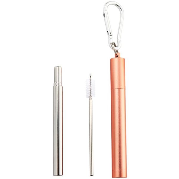 Naturalis Naturalis Stainless Steel Straw Telescopic set (za svakodnevnu uporabu)
